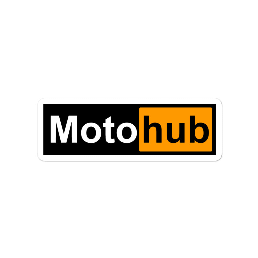 MotoHub Sticker – MotoMerch