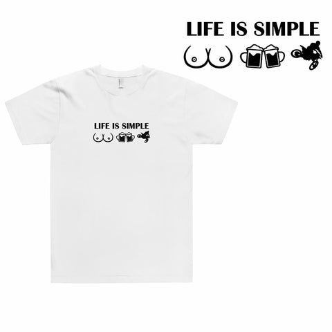 LIFE IS SIMPLE T-SHIRT