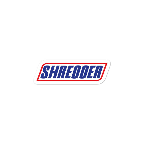 Shredder Sticker