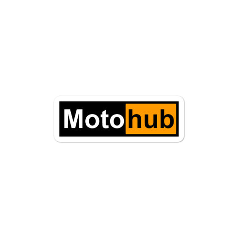 MotoHub Sticker